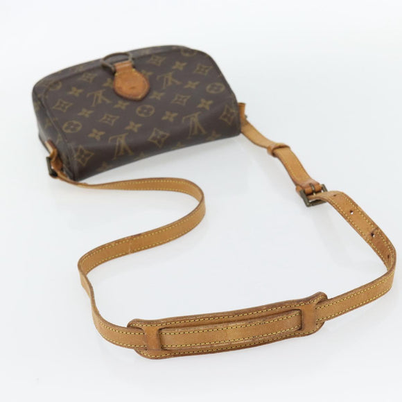 LOUIS VUITTON Monogram Saint Cloud MM Schoudertas M51243 LV Auth 180793