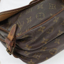 LOUIS VUITTON Monogram Saumur 30 Shoulder Bag M42256 LV Auth 180794-15