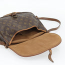 LOUIS VUITTON Monogram Saumur 30 Shoulder Bag M42256 LV Auth 180794-23