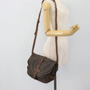 LOUIS VUITTON Monogram Saumur 30 Shoulder Bag M42256 LV Auth 180794-26