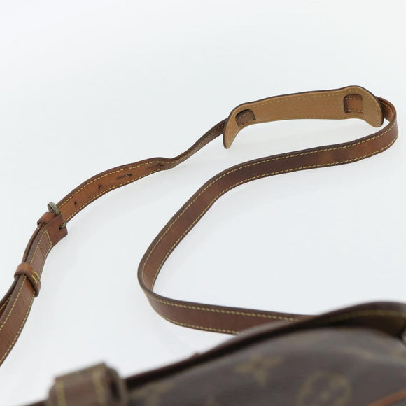 LOUIS VUITTON Monogram Saumur 30 Shoulder Bag M42256 LV Auth 180794