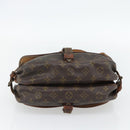LOUIS VUITTON Monogram Saumur 30 Shoulder Bag M42256 LV Auth 180794-5