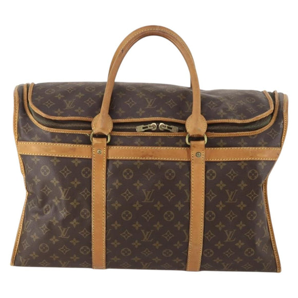 LOUIS VUITTON Monogram Sac Chasseur 55 Boston Bag M41922 LV Auth 180795