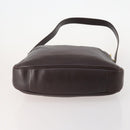 GUCCI Bamboo Shoulder Bag Leather 2way Brown Gold 001 1577 Auth 180797-5