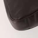 GUCCI Bamboo Shoulder Bag Leather 2way Brown Gold 001 1577 Auth 180797-16
