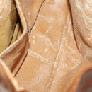 GUCCI Bamboo Shoulder Bag Leather 2way Brown Gold 001 2113 1638 Auth 180799-16