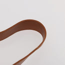 GUCCI Bamboo Shoulder Bag Leather 2way Brown Gold 001 2113 1638 Auth 180799-8