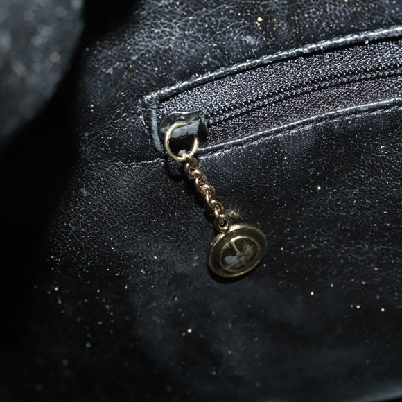 GUCCI Bambus Umhängetasche Leder 2-Wege Schwarz Gold 001 1577 Auth 180801