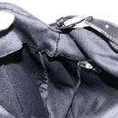 FENDI Mamma Baguette Shoulder Bag Nylon Black Silver Auth 180804-19