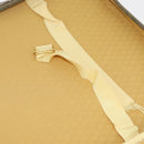 GUCCI GG Supreme Web Sherry Line Trunk PVC Beige Gold Red Auth 180805-25