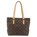 LOUIS VUITTON Monogram Cabas Piano Tote Bag M51148 LV Auth 180811SAV-13