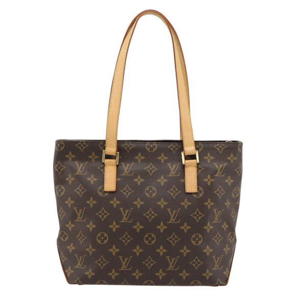 LOUIS VUITTON Monogram Cabas Piano Tote Bag M51148 LV Auth 180811SAV