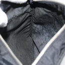 PRADA Shoulder Bag Nylon Black Silver Auth 180821A-22