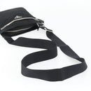 PRADA Shoulder Bag Nylon Black Silver Auth 180821A-7