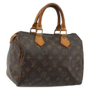 LOUIS VUITTON Monogram Speedy 25 Hand Bag M41528 LV Auth 180823-1