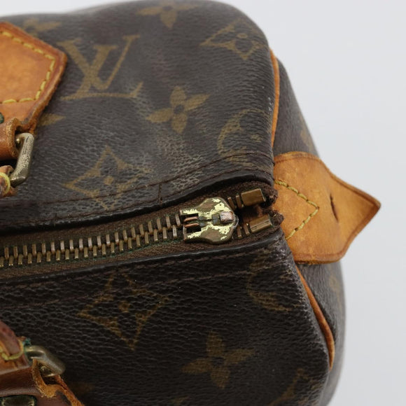 LOUIS VUITTON Monogram Speedy 25 Hand Bag M41528 LV Auth 180823
