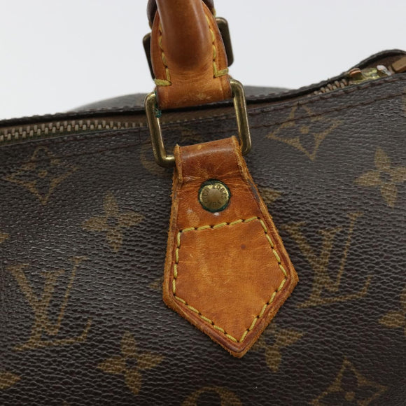 LOUIS VUITTON Monogram Speedy 25 Hand Bag M41528 LV Auth 180823