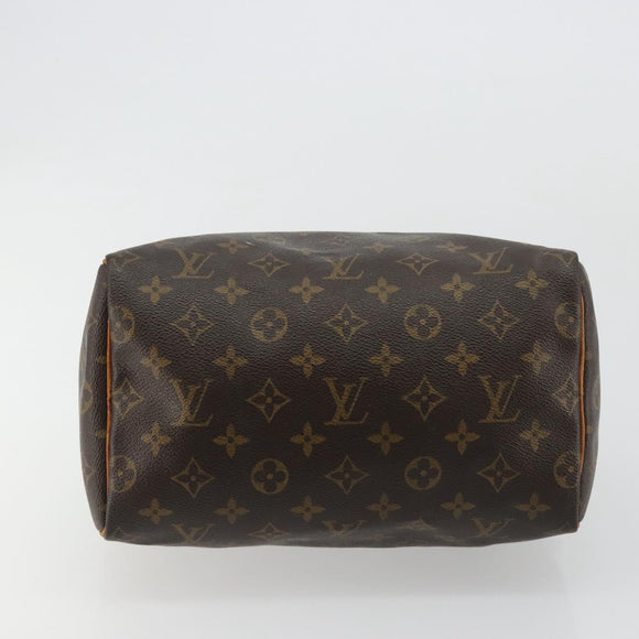 LOUIS VUITTON Monogram Speedy 25 Hand Bag M41528 LV Auth 180823