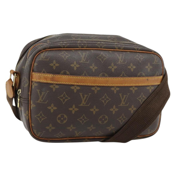 LOUIS VUITTON Monogram Reporter PM Shoulder Bag M45254 LV Auth 180824