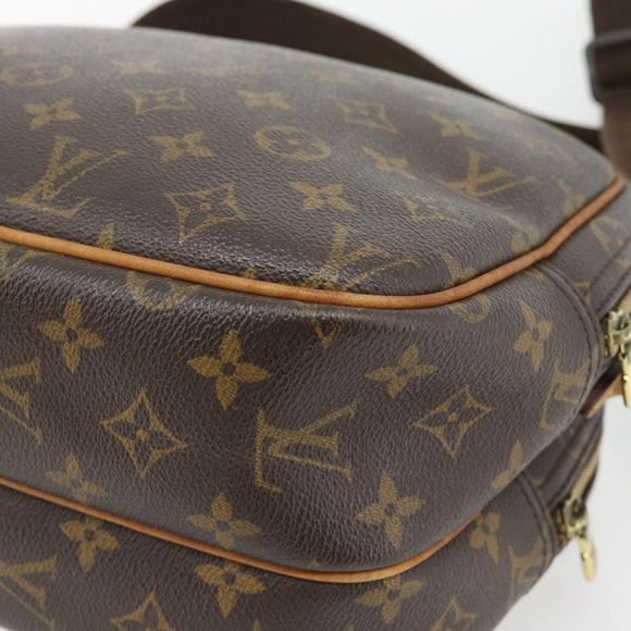 LOUIS VUITTON Monogram Reporter PM Shoulder Bag M45254 LV Auth 180824