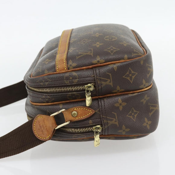 LOUIS VUITTON Monogram Reporter PM Shoulder Bag M45254 LV Auth 180824