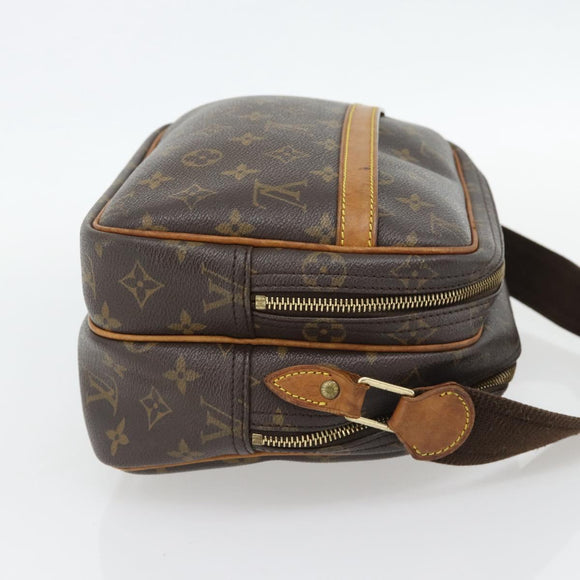LOUIS VUITTON Monogram Reporter PM Shoulder Bag M45254 LV Auth 180824