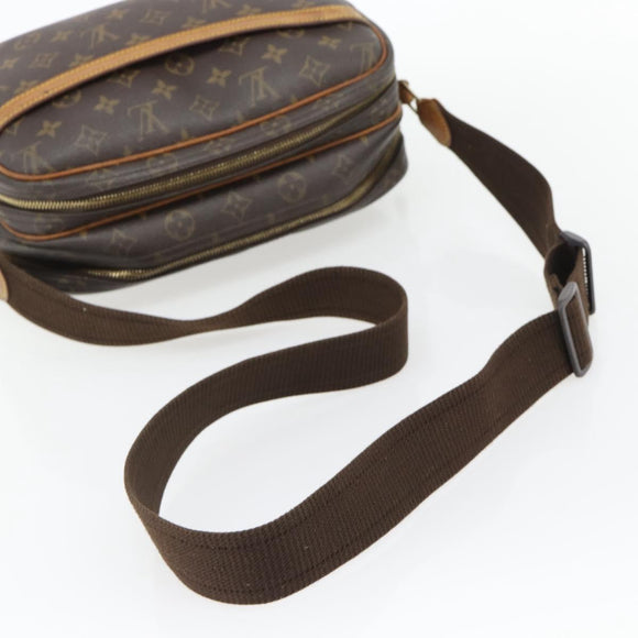 LOUIS VUITTON Monogram Reporter PM Shoulder Bag M45254 LV Auth 180824