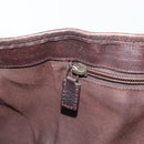GUCCI GG Supreme Tote Bag PVC Beige Silver 114595 Auth 180826-20