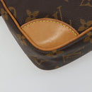LOUIS VUITTON Monogram Danube Schoudertas M45266 LV Auth 180827A-17