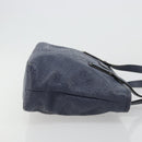 GUCCI GG Canvas Guccissima Tote Bag Leather Navy Gold 211138 Auth 180831-3