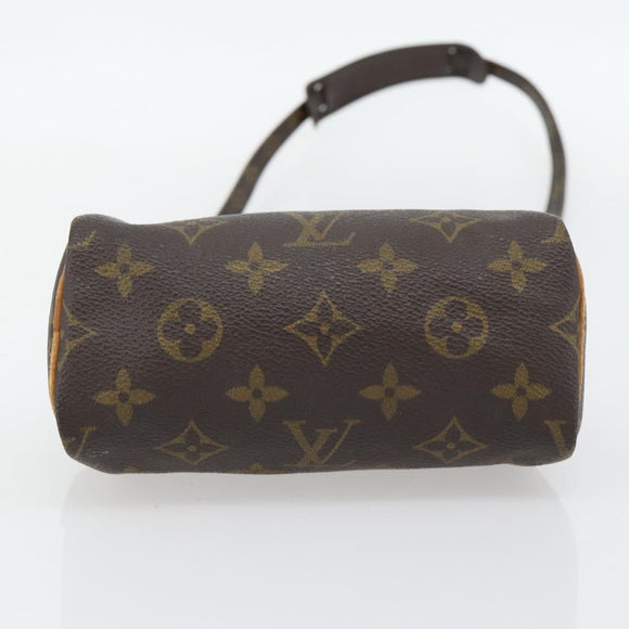 LOUIS VUITTON Monogram Mini Speedy Hand Bag M41534 LV Auth 180835