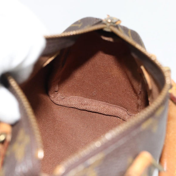 LOUIS VUITTON Monogram Mini Speedy Hand Bag M41534 LV Auth 180835