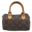 LOUIS VUITTON Monogram Mini Speedy Hand Bag M41534 LV Auth 180835-13