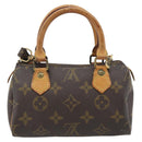 LOUIS VUITTON Monogram Mini Speedy Hand Bag M41534 LV Auth 180835-2