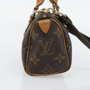 LOUIS VUITTON Monogram Mini Speedy Hand Bag M41534 LV Auth 180835-3