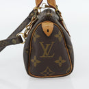 LOUIS VUITTON Monogram Mini Speedy Hand Bag M41534 LV Auth 180835-4