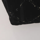 CHANEL New Travel Line Tote Bag Canvas 6 Set Black Brown pink CC Auth 180838-30