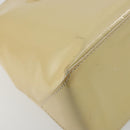 LOUIS VUITTON Vernis Wilshire PM Hand Bag Rose Flow Lantern M91642 Auth 180844A-16