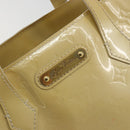 LOUIS VUITTON Vernis Wilshire PM Hand Bag Rose Flow Lantern M91642 Auth 180844A-17