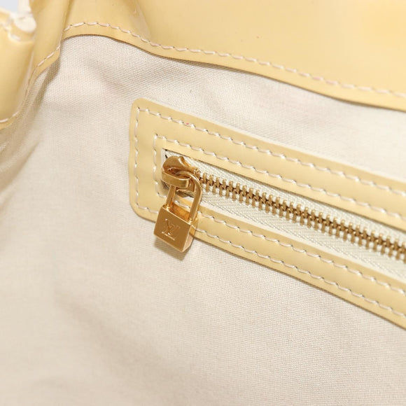 LOUIS VUITTON Vernis Wilshire PM Hand Bag Rose Flow Lantern M91642 Auth 180844A