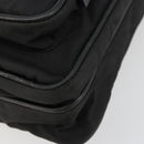 PRADA Shoulder Bag Nylon Black Silver Auth 180848-9