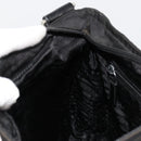 PRADA Shoulder Bag Nylon Black Silver Auth 180848-20