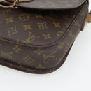 LOUIS VUITTON Monogram Saint Cloud GM Schoudertas M51242 LV Auth 180851-15
