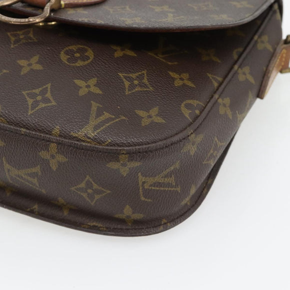 LOUIS VUITTON Monogram Saint Cloud GM Schoudertas M51242 LV Auth 180851