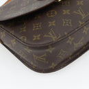 LOUIS VUITTON Monogram Saint Cloud GM Schoudertas M51242 LV Auth 180851-16