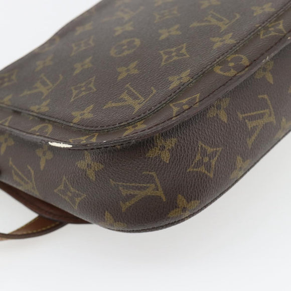 LOUIS VUITTON Monogram Saint Cloud GM Schoudertas M51242 LV Auth 180851