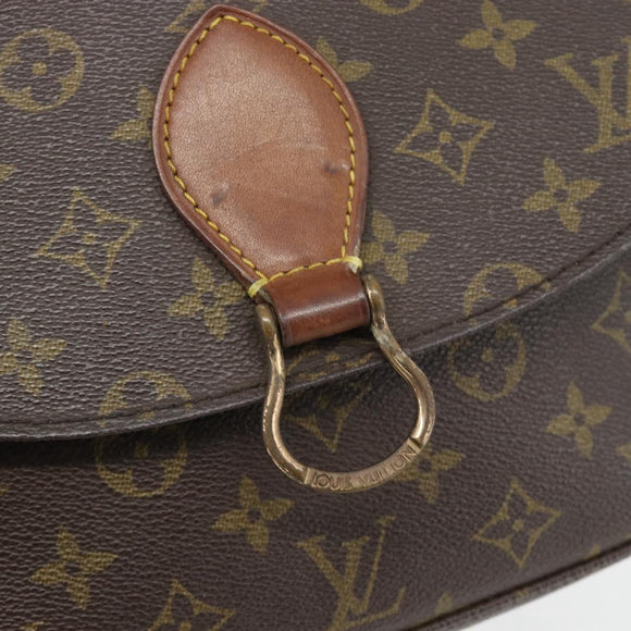 LOUIS VUITTON Monogram Saint Cloud GM Schoudertas M51242 LV Auth 180851
