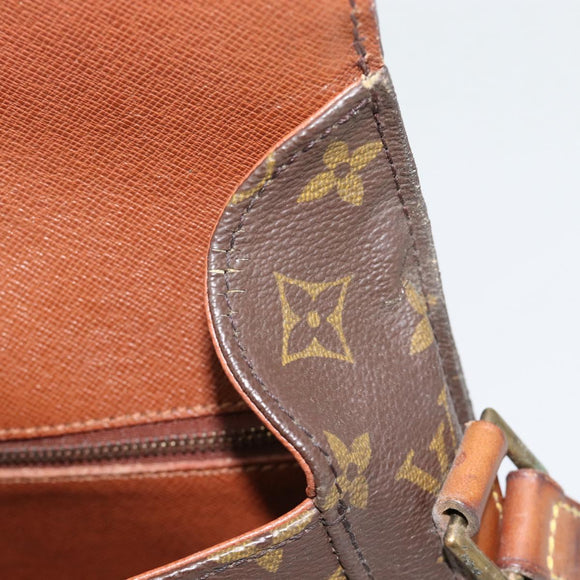 LOUIS VUITTON Monogram Saint Cloud GM Schoudertas M51242 LV Auth 180851