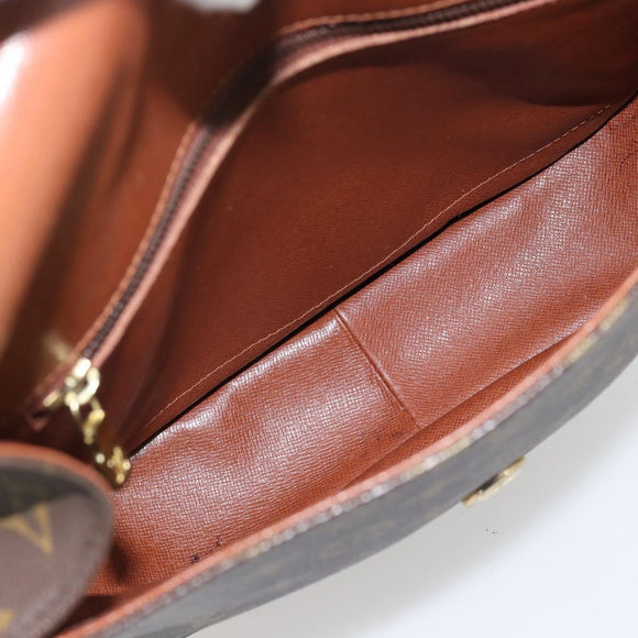 LOUIS VUITTON Monogram Saint Cloud GM Schoudertas M51242 LV Auth 180851