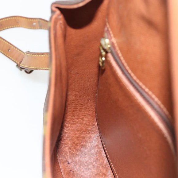 LOUIS VUITTON Monogram Saint Cloud GM Schoudertas M51242 LV Auth 180851